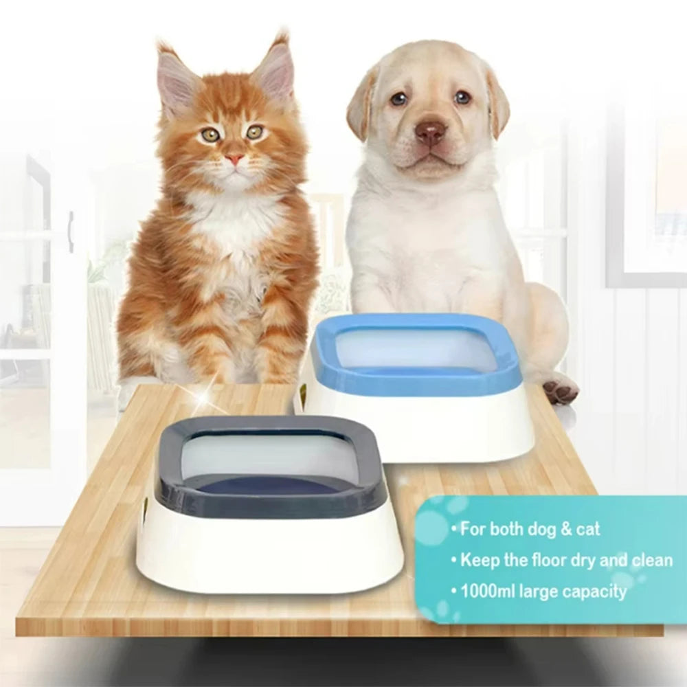 HelpfulPaws 1000ml Anti-Splash Dog Water Bowl
