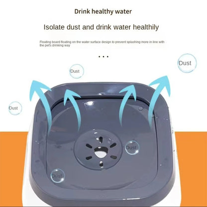 HelpfulPaws 1000ml Anti-Splash Dog Water Bowl