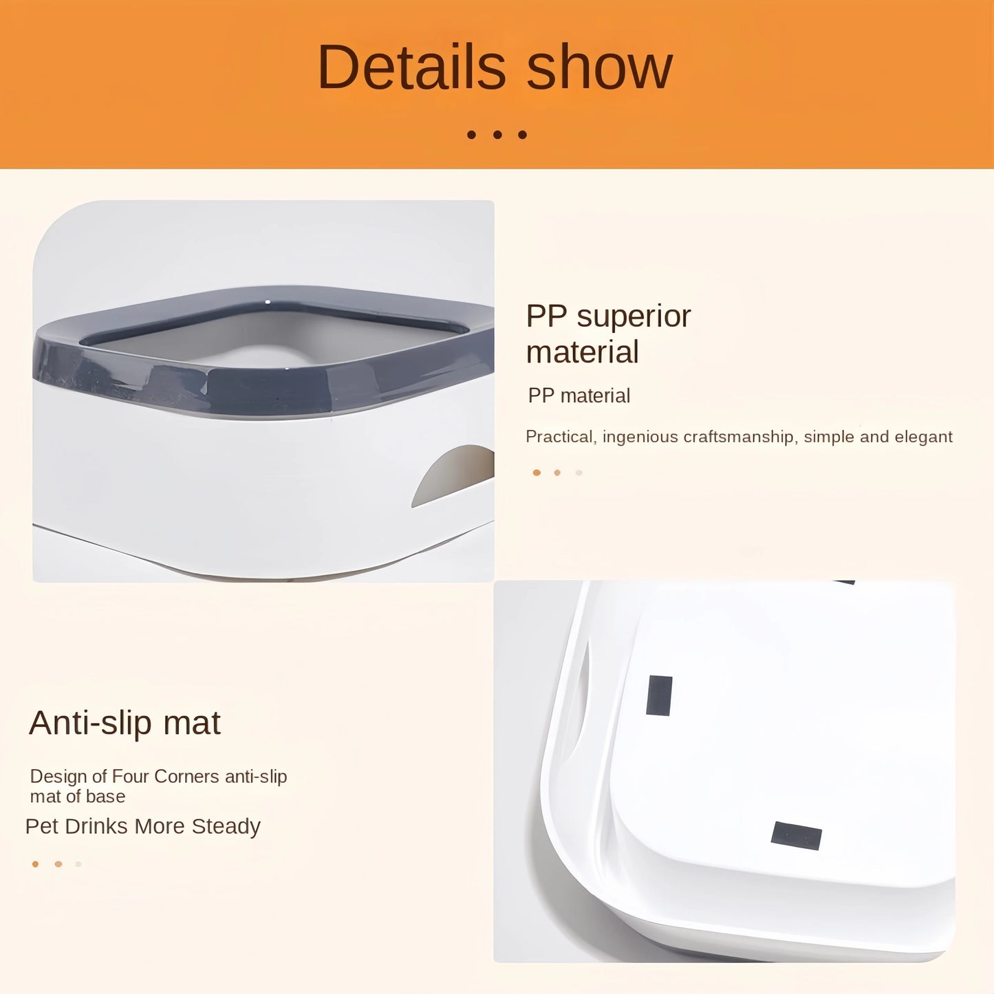 HelpfulPaws No-Spill Water Bowl