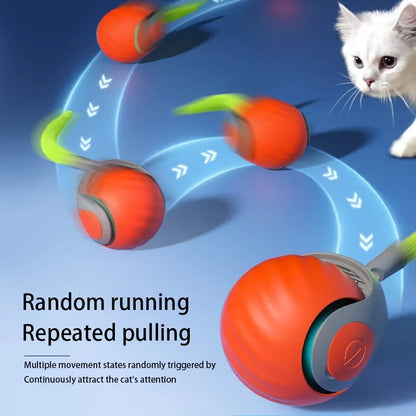 HelpfulPaws Smart Self-Rolling Cat Ball