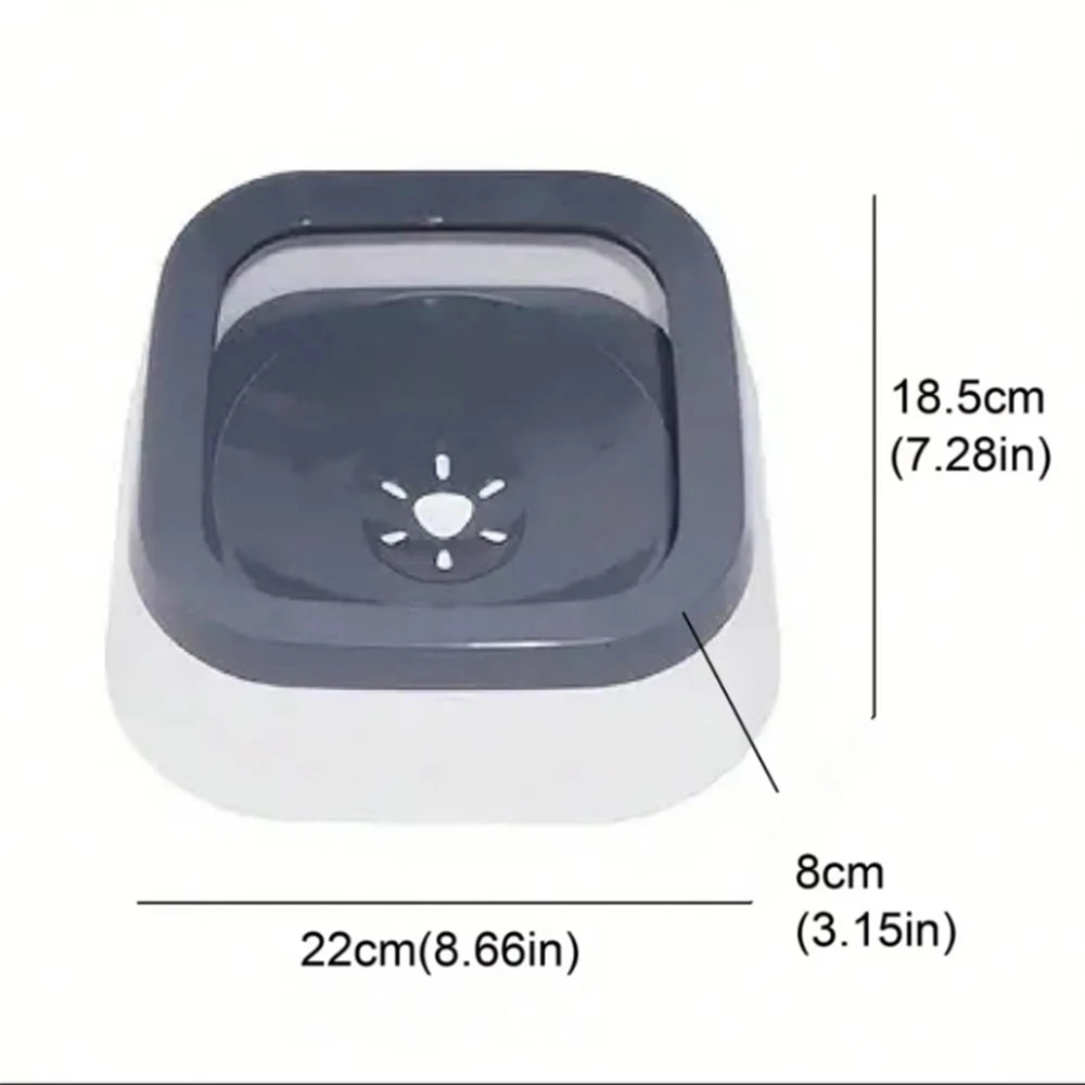 HelpfulPaws 1000ml Anti-Splash Dog Water Bowl