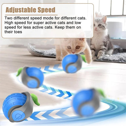 HelpfulPaws Smart Self-Rolling Cat Ball