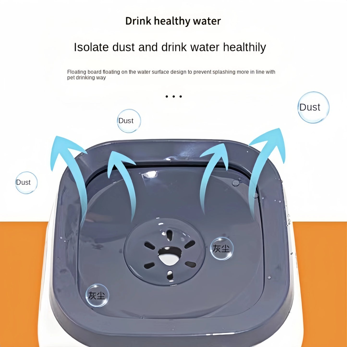 HelpfulPaws No-Spill Water Bowl